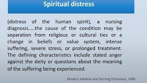 Spiritual Distress